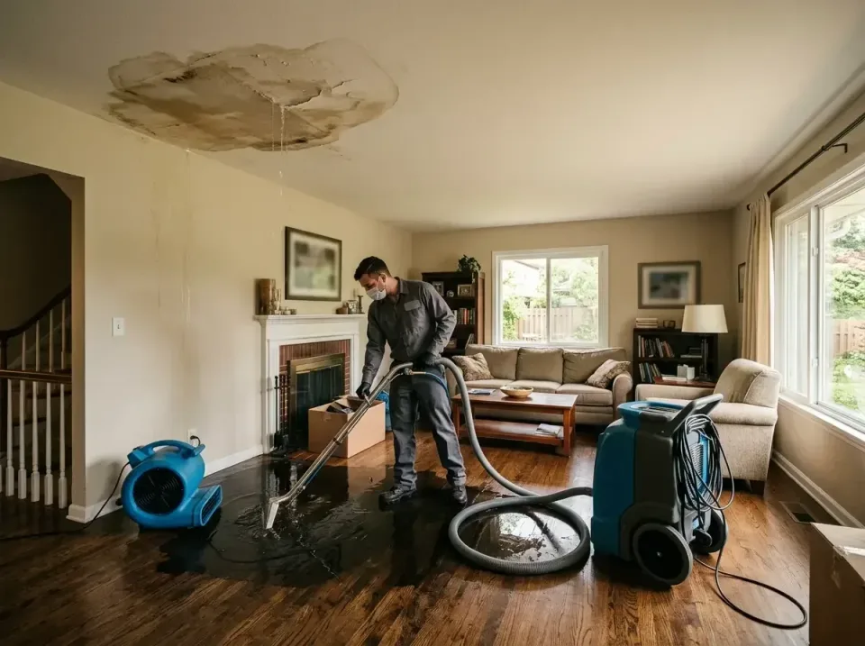 attic-pipe-burst-ceiling-drip-008 — frequently asked questions, Water Damage Restoration & Carpet Care in Wailua Homesteads,…